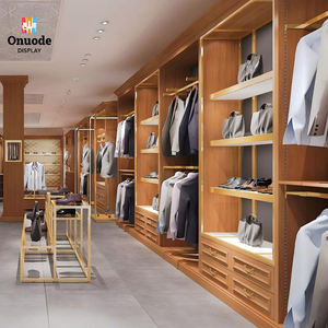 Exhibidores Metálicos para Ropa |   Armario para Ropa de Pared |   Stand de Exhibición para Tienda de Moda |   Fábrica de Accesorios Personalizados para Minoristas - Product Image 1