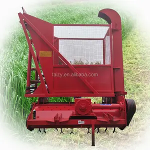 Combinar ensilado cosechadora de maíz hierba tallo hay ensilage cortador de paja