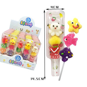 Usine en gros 18g <span class=keywords><strong>bonbons</strong></span> mous sucette saveur <span class=keywords><strong>de</strong></span> <span class=keywords><strong>fruits</strong></span> sucrés <span class=keywords><strong>brochettes</strong></span> <span class=keywords><strong>de</strong></span> <span class=keywords><strong>bonbons</strong></span> gommeux boîte d'emballage - Product Image 6