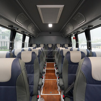 Guangtong Nouveau Mini-autocar Diesel 7m 8m Automatique 4x2 Moteur Avant 16-35 Places 4-6L Euro 4-6