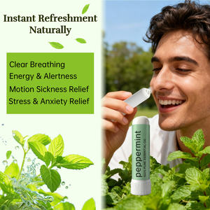 ยาดมแบบแท่ง วัตถุดิบจากธรรมชาติ ผ่อนคลายทุกวัน บรรเทาอาการคัดจมูก ช่วยเพิ่มพลังงาน บรรเทาความเครียด น้ำมันหอมระเหย - Product Image 3