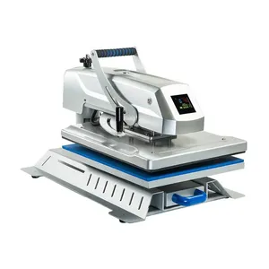 Factory Sales Liquid Crystal Controller Swing Type Textile Hot Press Printing Machine Hot Press Machine