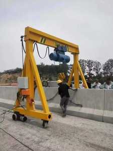 Grúa Pórtico Monoviga Eléctrica de 3 Toneladas Tipo MH de la <span class=keywords><strong>Mejor</strong></span> Calidad con Gran Descuento - Product Image 1