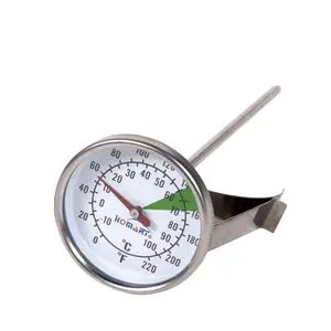 Hochwertiges heiß verkaufendes Mehrzweck-Milchkaffee-Thermometer mit Metall clip