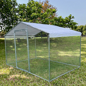 6.5 moderno x 9.8x6.5 piedi grande conigliera gabbia di pollo galvanizzata per 20 polli - Product Image 2