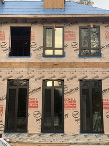 Fenêtre en <span class=keywords><strong>bois</strong></span> et aluminium de qualité supérieure, résistante au vent, conforme à la norme canadienne UAS Standard 2025, résistance au vent de niveau 9, vente en gros Huasin - Product Image 4
