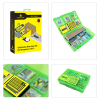 Keyestudio Yeni Ultimate Başlangıç Öğrenme Seti, Raspberry Pi 3 4 Model B/B+ için Eğitim Setiyle Birlikte Programcı Başlangıç Öğrenme Seti