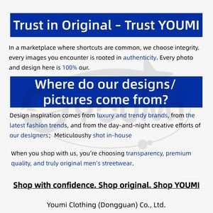 جينز رجالي من YOUMI بتصميم مخصص، قماش دنيم ثقيل الوزن 14-16 أونصة، نمط الشارع الكلاسيكي، قصة مستقيمة للخريف - Product Image 3