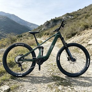 2026 New EM19 High Modulus Carbon Fiber Soft Tail EMountain Bike M820 Mid Motor Full Suspension Off Road EM19(M6100/12S+M820, HI - Product Image 5