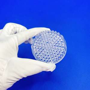 Plaquettes de quartz synthétique fusionné de haute qualité, pureté élevée SiO2, diamètre 62 mm, disques de quartz de précision de qualité optique - Product Image 3