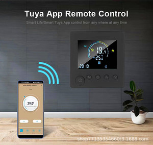 Minco nhiệt tuya wifi thông minh với lập trình ứng dụng nước và điện sưởi ấm sàn tường giữ lò điều khiển nhiệt độ - Product Image 4