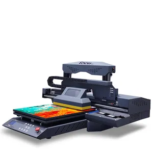 FocusInc-mini impresora láser uv plana, máquina de impresión uv pequeña para bolsas de pvc, a3 xp600