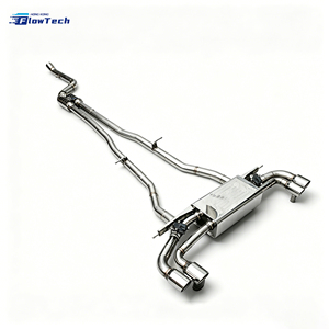 Sistema de Escape Catback Valvetronic de Alto Rendimiento para BMW Serie 5 G30 G38 525 528 530 530i 2.0L 3.0L Acero Inoxidable Pulido - Product Image 2