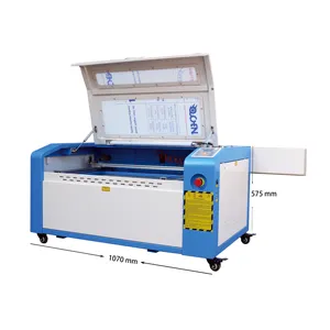 Máy Cắt Khắc Laser Cnc 60W 80W 100W 4060 Co2 Tốc Độ Làm Việc Nhanh Phi Kim Loại