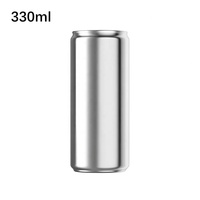 Usine de logo personnalisé, canettes en aluminium de 220 ml, 310 ml, 355 ml pour shots énergétiques, bière, thé, canettes en aluminium de 66 mm avec couvercle