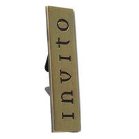 Étiquette de plaque de logo en métal personnalisée de haute qualité pour sac à main et sac à main Plaque de logo en métal personnalisée pour ceinture
