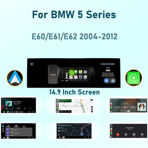 <span class=keywords><strong>Autoradio</strong></span> Android 14 Carplay Android Auto Navigation pour <span class=keywords><strong>BMW</strong></span> Série 5 <span class=keywords><strong>E60</strong></span>/E61/E62 2004-2012 Lecteur multimédia vidéo de voiture 4G - Product Image 1
