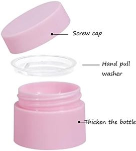 10g 30g 50g 100g Empty Pink Scrub Hair Mask Face Eye Cream Frosted Lip Balm Screw Top PP <b>Plastic</b> Cosmetic <b>Jar</b> - Product Image 4