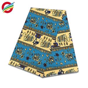 Superbe tissu en organza peigné biologique imprimé batik, nouveau modèle, imprimé <span class=keywords><strong>africain</strong></span> pour chemises de garçons et robes de mariage - Product Image 2