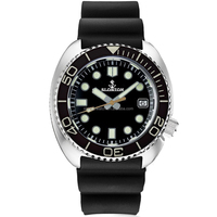 Montre-bracelet OEM / ODM de haute qualité pour hommes avec mouvement automatique avec bracelet en caoutchouc FKM