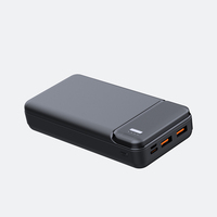 Logo de marque Charge rapide Power Bank haute capacité 20000mAh chargeur Mobile Portable avec boîte ménage support de sécurité Offres Spéciales