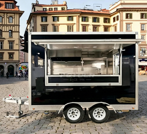 Chariot de glaces ambulant, remorque alimentaire d'<span class=keywords><strong>occasion</strong></span>, camions de restauration usagés - Product Image 3