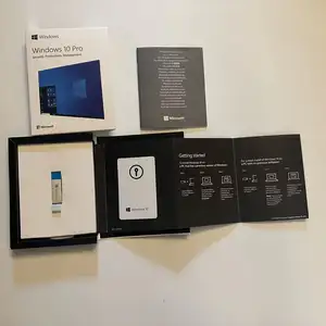 Windows 10 Pro Usb Envío gratis Original Full 100% Activación en línea de por vida Garantizado Envío gratis Windows 10 Pro Key Box