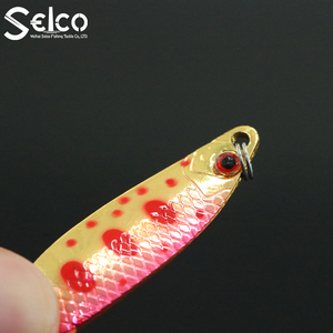 Selco – cuillère à gabarit métallique de haute qualité 2.5G/5G 3 5G 30Mm, Mini <span class=keywords><strong>truite</strong></span> <span class=keywords><strong>pour</strong></span> <span class=keywords><strong>la</strong></span> pêche en mer et les appâts - Product Image 2