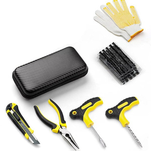 Si Rui <b>Tire</b> Repair Kit Iron Chrome Plated PP Emergency Car <b>Motorcycle</b> Tubeless <b>Tire</b> Fix Tool Set - Product Image 5