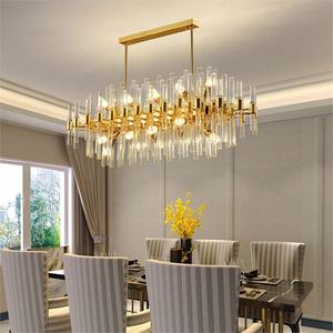 <span class=keywords><strong>Lustre</strong></span> en <span class=keywords><strong>cristal</strong></span> minimaliste italien de luxe moderne pour la maison et le restaurant pour l'approvisionnement transfrontalier d'<span class=keywords><strong>Amazon</strong></span> et l'éclairage d'hôtel - Product Image 3