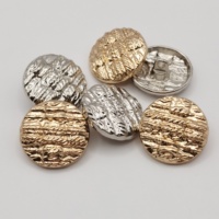 Boutons décoratifs en métal pour vêtements, accessoires de couture à la main pour pulls, plusieurs tailles et couleurs, vente en gros