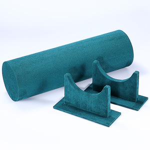 Nhà Máy Bán buôn hình chữ nhật Flannelette + MDF tóc Hoop trang sức ban nhạc lưu trữ hiển thị giá - Product Image 3