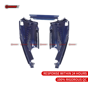 Dry Carbon Fiber Bule Car Auto Parts 488 OEM Style Rear Engine Bay Cover for Ferrari 488 Spider Engine Panel <b>Interior</b> Kits - Product Image 4