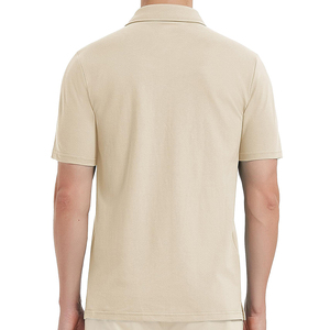 Camiseta Polo de Algodón Orgánico Personalizada con Bordado para Hombre, Prenda de Verano Transpirable de Alta Calidad - Product Image 4