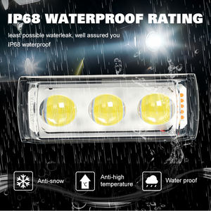 하이 퀄리티 전기 자전거 운전 보조 스포트라이트 듀얼 렌즈 15W 오토바이 LED 헤드라이트 - Product Image 6