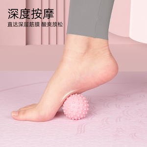 Pelota de masaje Wave Speed Fascia Ball Tpe para alivio del arco del pie, yoga, fitness, unisex, tamaño universal - Product Image 1