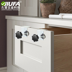 JiuFa Drawer Front Installation Clip G-Type Metal Fixing <b>Clamp</b> For Cabinet Woodworking Panel Mounting - Product Image 1