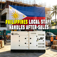 Générateur diesel silencieux triphasé Weichai Ricardo de 150 kVA à 200 kVA et 250 kVA, marque américaine des Philippines, prix compétitif
