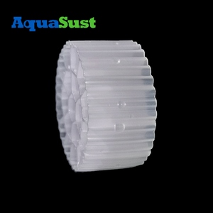 Juntai HDPE <span class=keywords><strong>Aquarium</strong></span> Filtermedia Bio Balls MBBR 25x12mm Hoog Oppervlaktegebied (>650) 5+ Jaar Garantie voor Aquacultuur Visvijver - Product Image 3