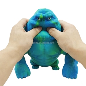 Hot Sale Best Seller Stress Relief Toy PU Squishy Gorilla Big Soft Squeeze Fidget Toy Cute Hand Wrist Play - Product Image 2