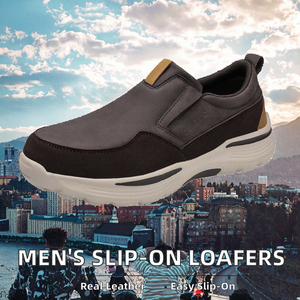 Mocasines de Piel Genuina para Hombre, Tendencia de Moda de Verano, Cómodos, de Calidad, con Forro de Malla Impermeable, Casuales, para Primavera y Otoño - Product Image 3