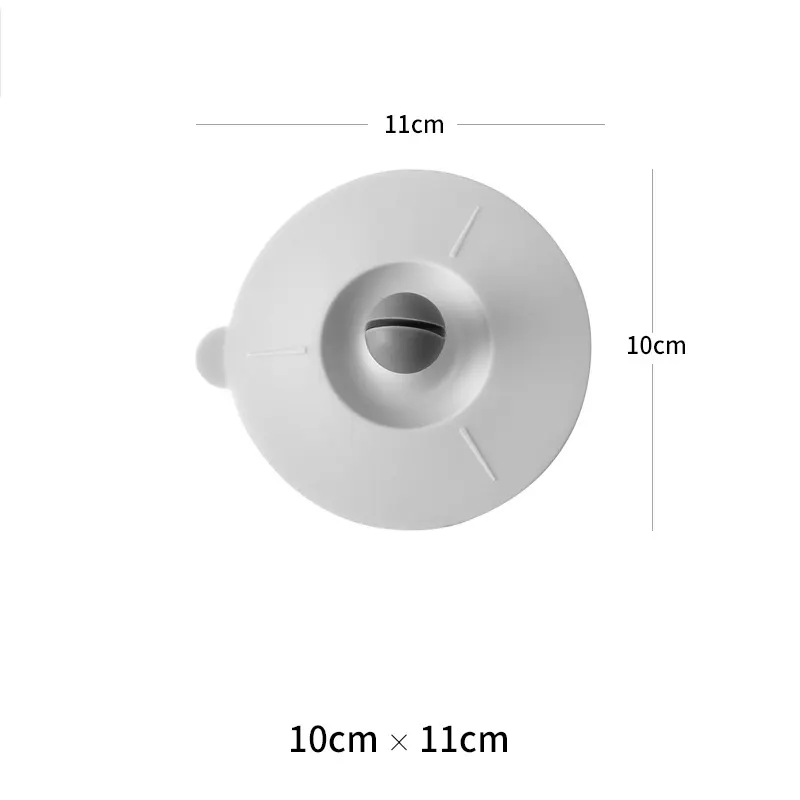 La guarnizione ermetica riutilizzabile del Silicone del commestibile copre la tazza di tè del Silicone della tazza con il coperchio