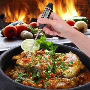 Kỹ Thuật Số Bút Loại Nhiệt Kế Điện Tử Cho Hộ Gia Đình Nhà Bếp Dầu Nhiệt Độ <span class=keywords><strong>C</strong></span>ụ Cho Nướ<span class=keywords><strong>c</strong></span> <span class=keywords><strong>C</strong></span>à Phê Thự<span class=keywords><strong>c</strong></span> Phẩm Nướng Giám Sát - Product Image 4