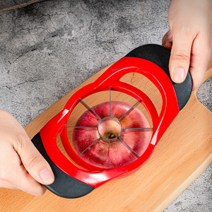 Thép không gỉ nhãn hiệu <span class=keywords><strong>Apple</strong></span> <span class=keywords><strong>Slicer</strong></span> Cutter và <span class=keywords><strong>corer</strong></span> trái cây separator Divider và Peeler Silicone Divider cho trái cây - Product Image 2