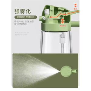 Bouteille d'huile en verre Chaozhou, ronde, pour comptoir, qualité domestique, sécurité alimentaire, vaporisateur à pression, distributeur d'huile - Product Image 2