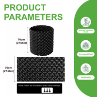 Pot de Formation des Racines en Plastique Sans BPA, Prêt à Planter, Favorise la Santé des Racines, Lot de 3 Pots de 20 Gallons pour Jardinage Extérieur, Approuvé par les Experts