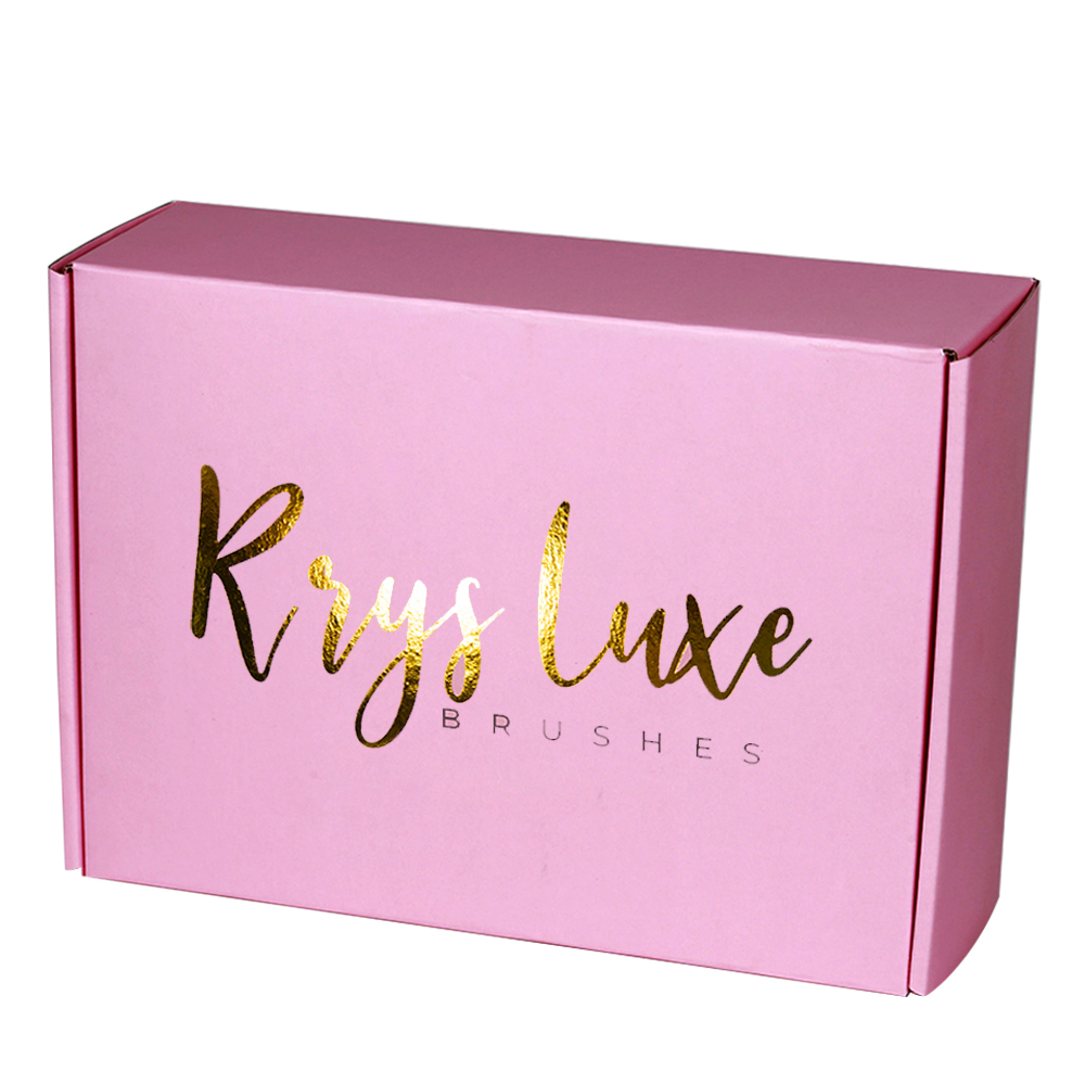 Custom pink corrugated Carton shipping boxes Apparel Packaging with Logo, lingerie underwear box for Dress Cloth mailer Gift Box