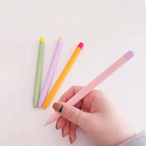 เคสสำหรับ <span class=keywords><strong>Apple</strong></span> <span class=keywords><strong>Pencil</strong></span> เคสแท็บเล็ตปากกาสไตลัสแบบสัมผัสเคสซิลิโคนนิ่มสำหรับ <span class=keywords><strong>Apple</strong></span> iPad รุ่น2ND ดินสอ - Product Image 1