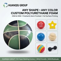 Blocs de mousse polyuréthane moulés sur mesure, formes variées, jouet anti-stress à rebond lent, vente en gros, OEM, mousse PU pour soulagement de l'anxiété