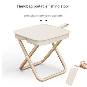 Wholesale <b>Portable</b> Multifunctional Outdoor Picnic Camping Folding Chair ultra Light Fishing <b>Stool</b> Travel Accessories - Product Image 6